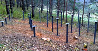 Свайный фундамент Верхняя Пышма. Заказать под ключ цена от 2098 руб